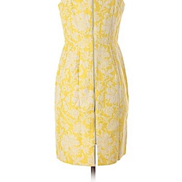 Ann Taylor Yellow Floral Dress - Picture 3 of 3